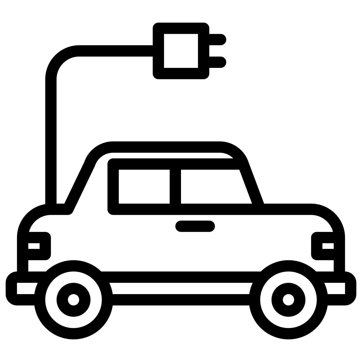 electric car icon