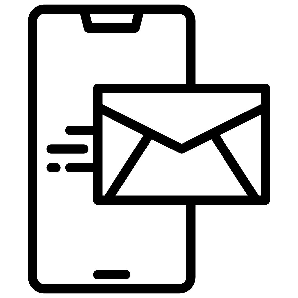 invia email icon