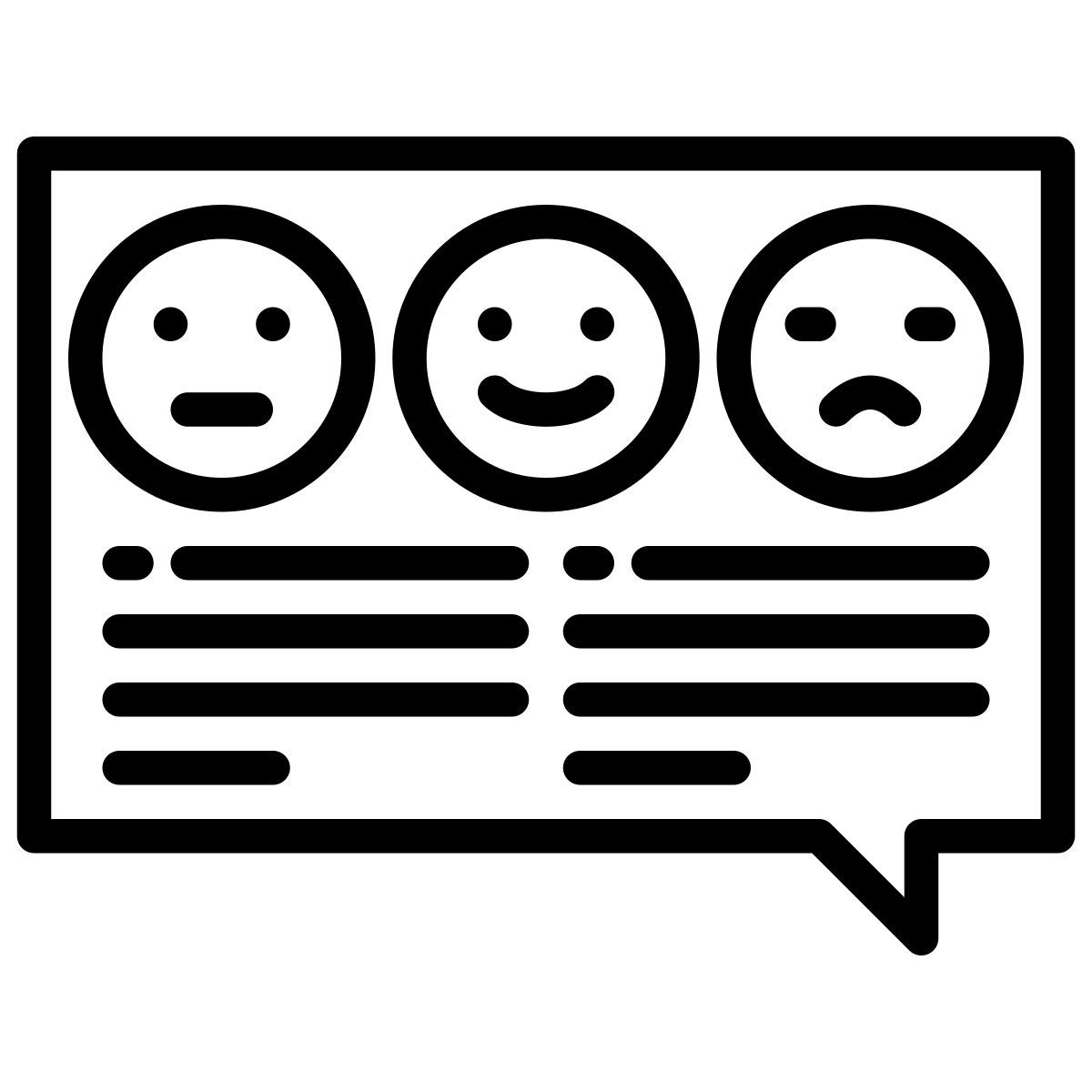 feedback icon