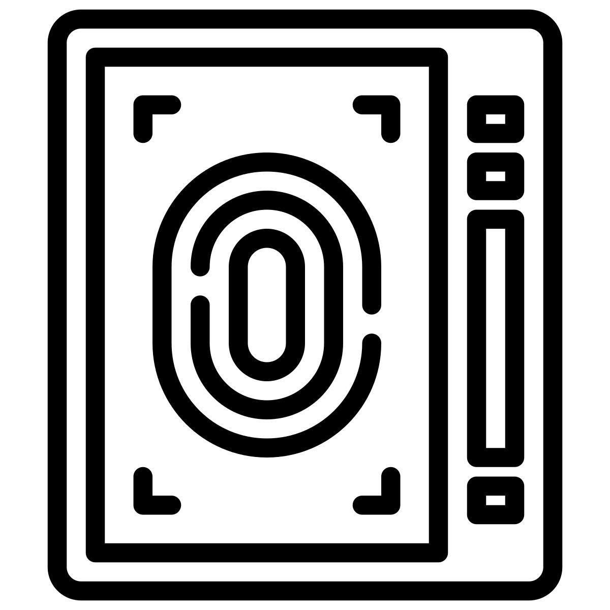scan des doigts icon