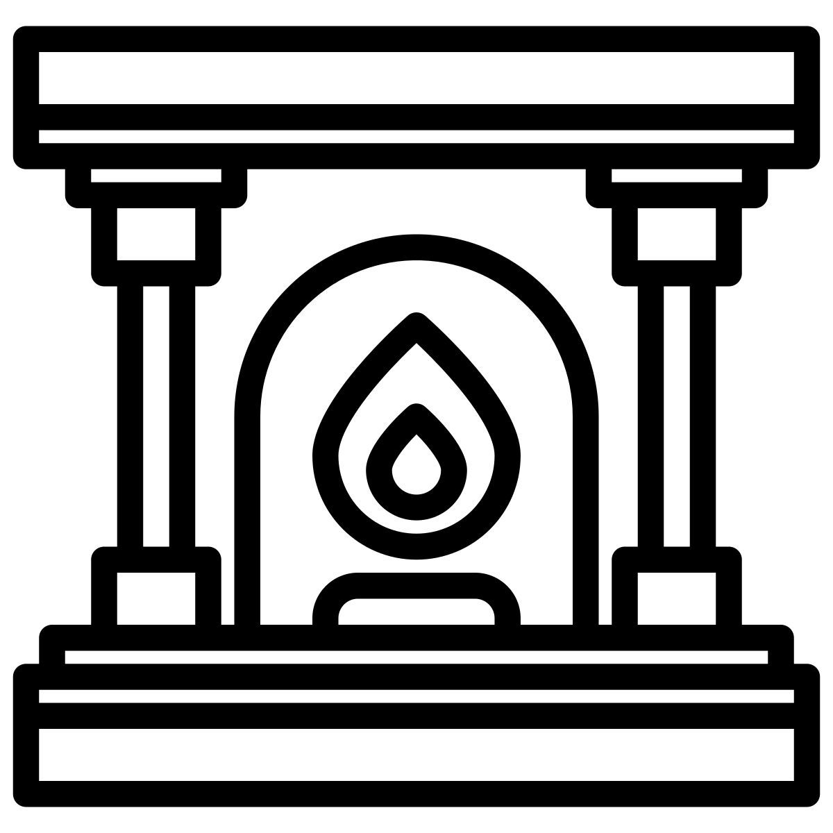fireplace icon