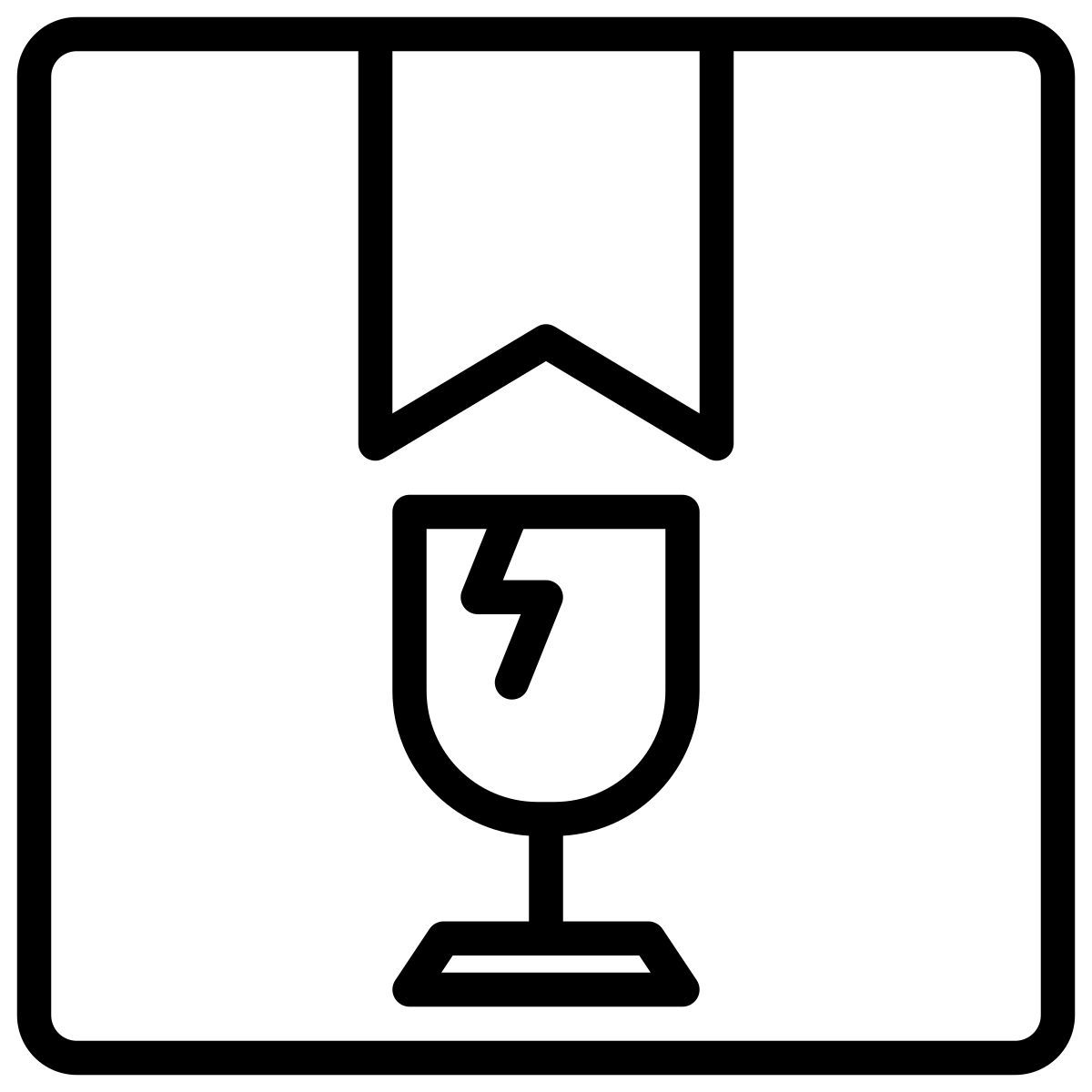 fragile icon