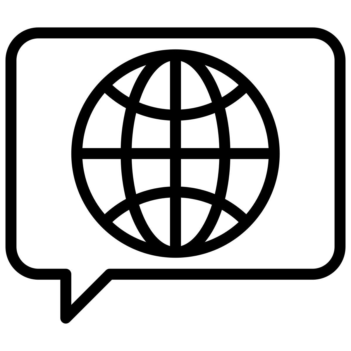 global communication icon