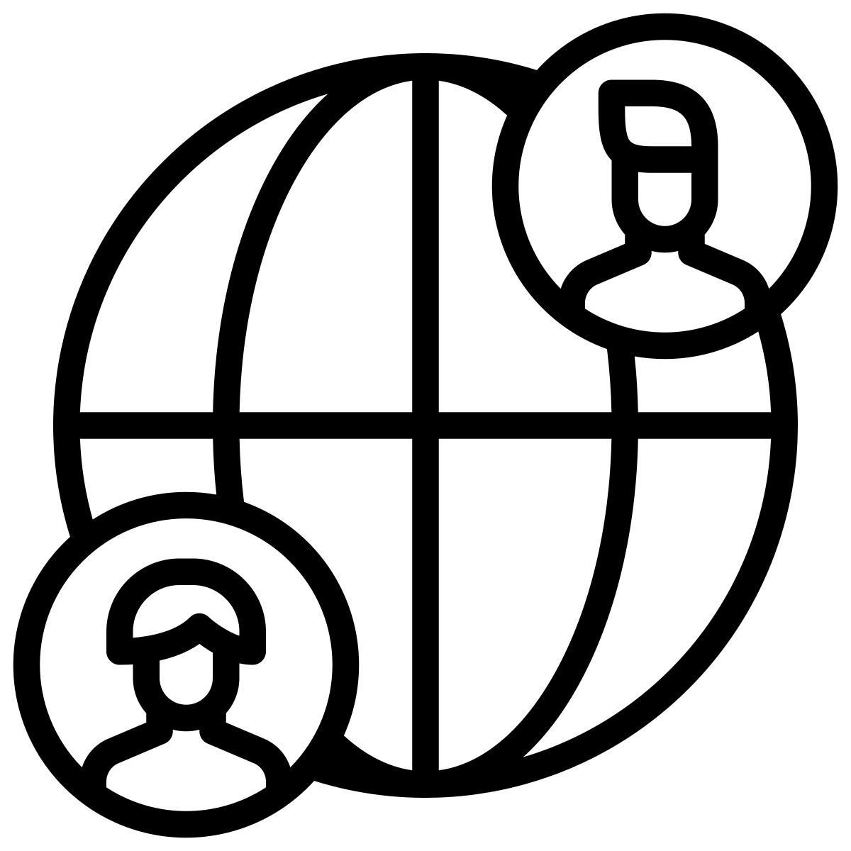 global connection icon