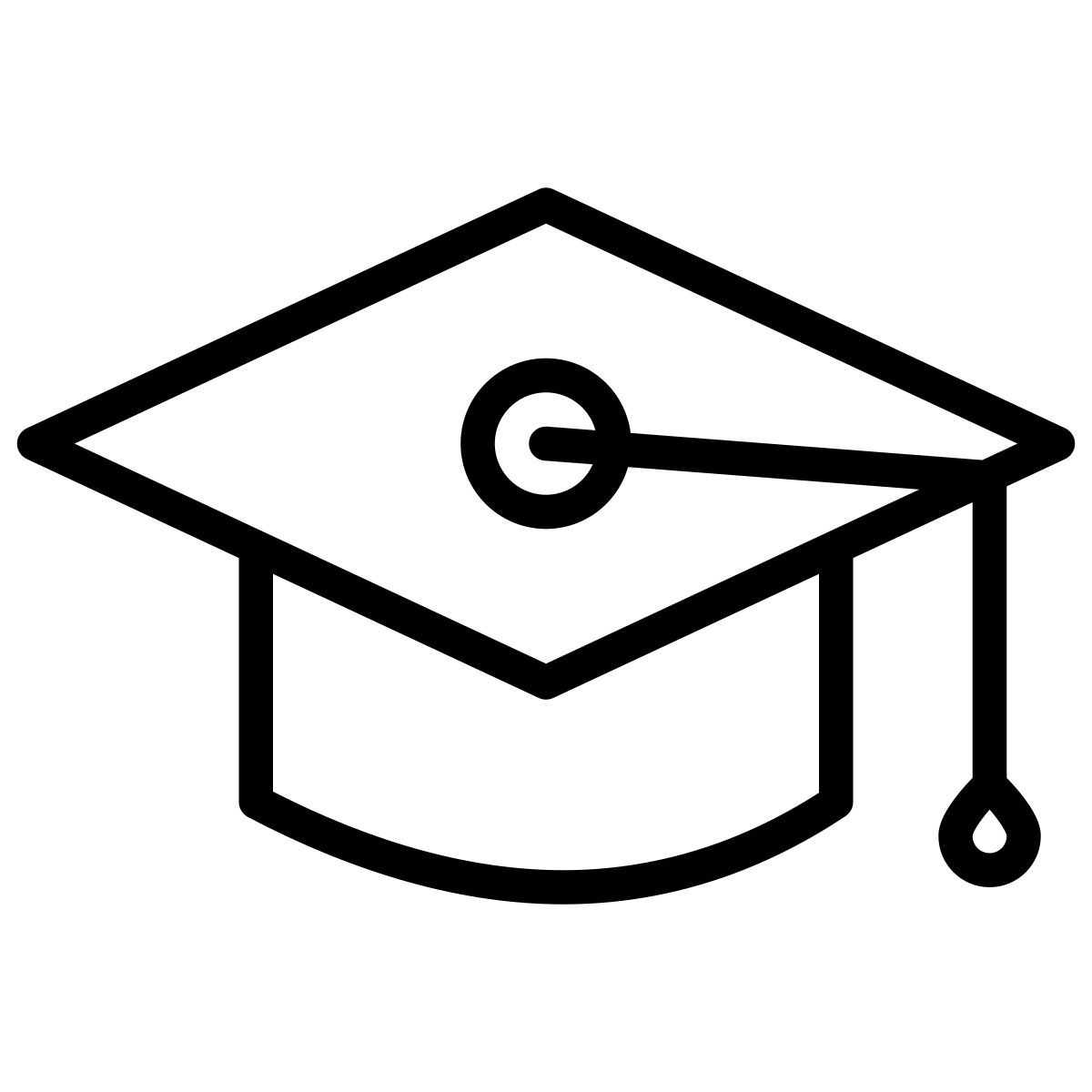 graduation cap icon