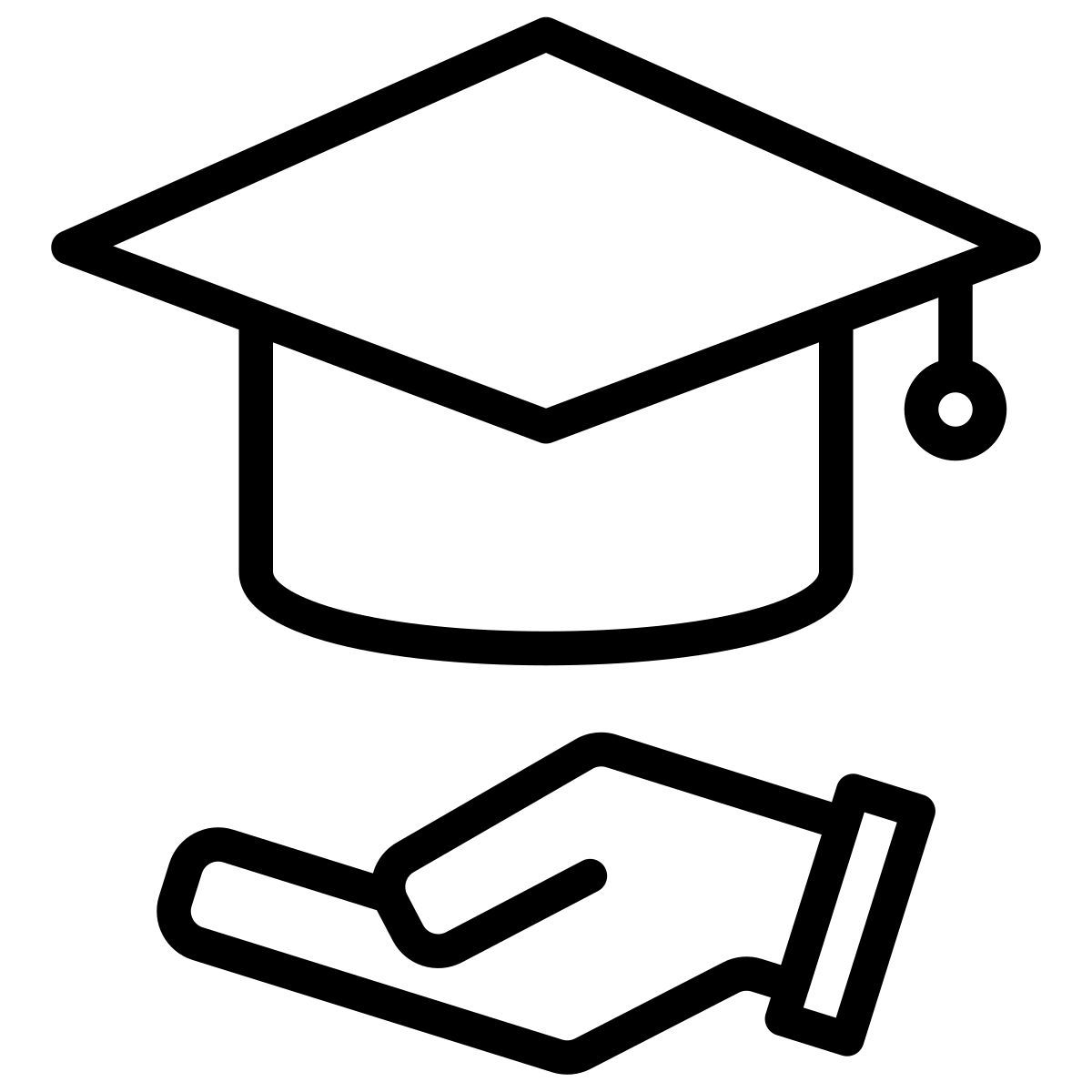 graduation cap icon