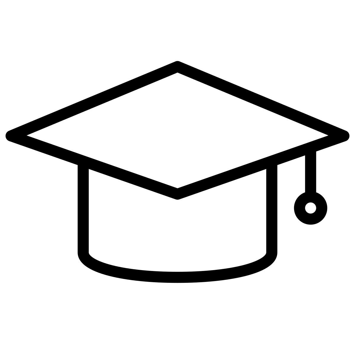 graduation cap icon