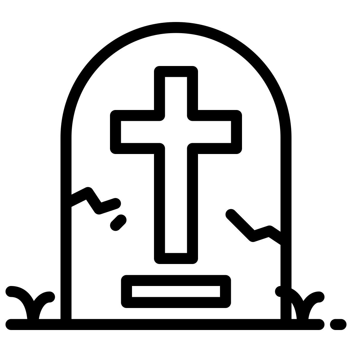 gravestone icon