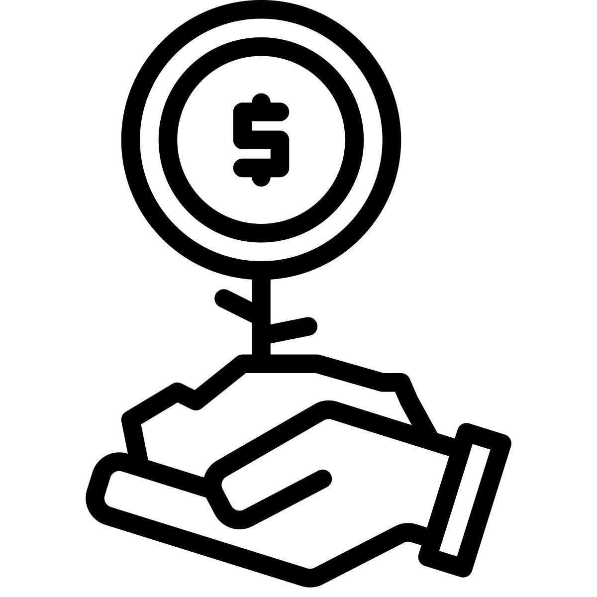 financial growth icon