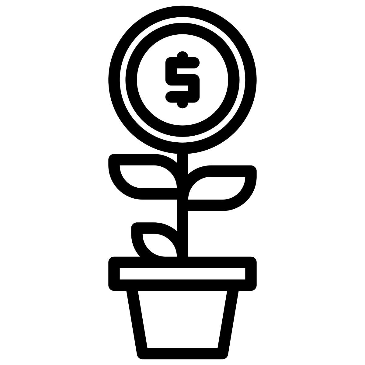 money growth icon