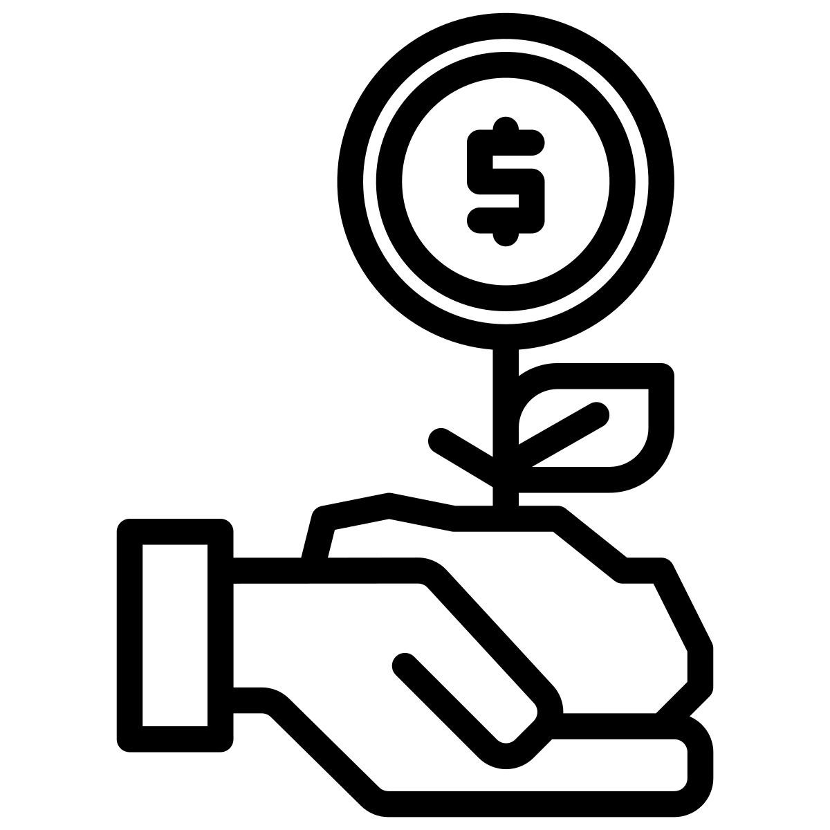 money growth icon