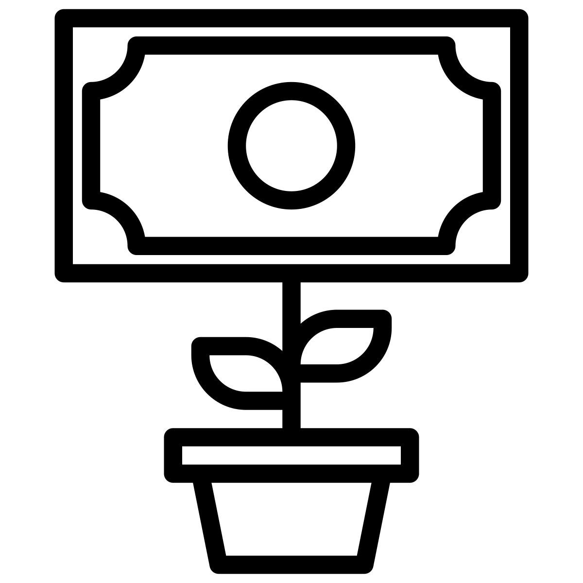 money growth icon