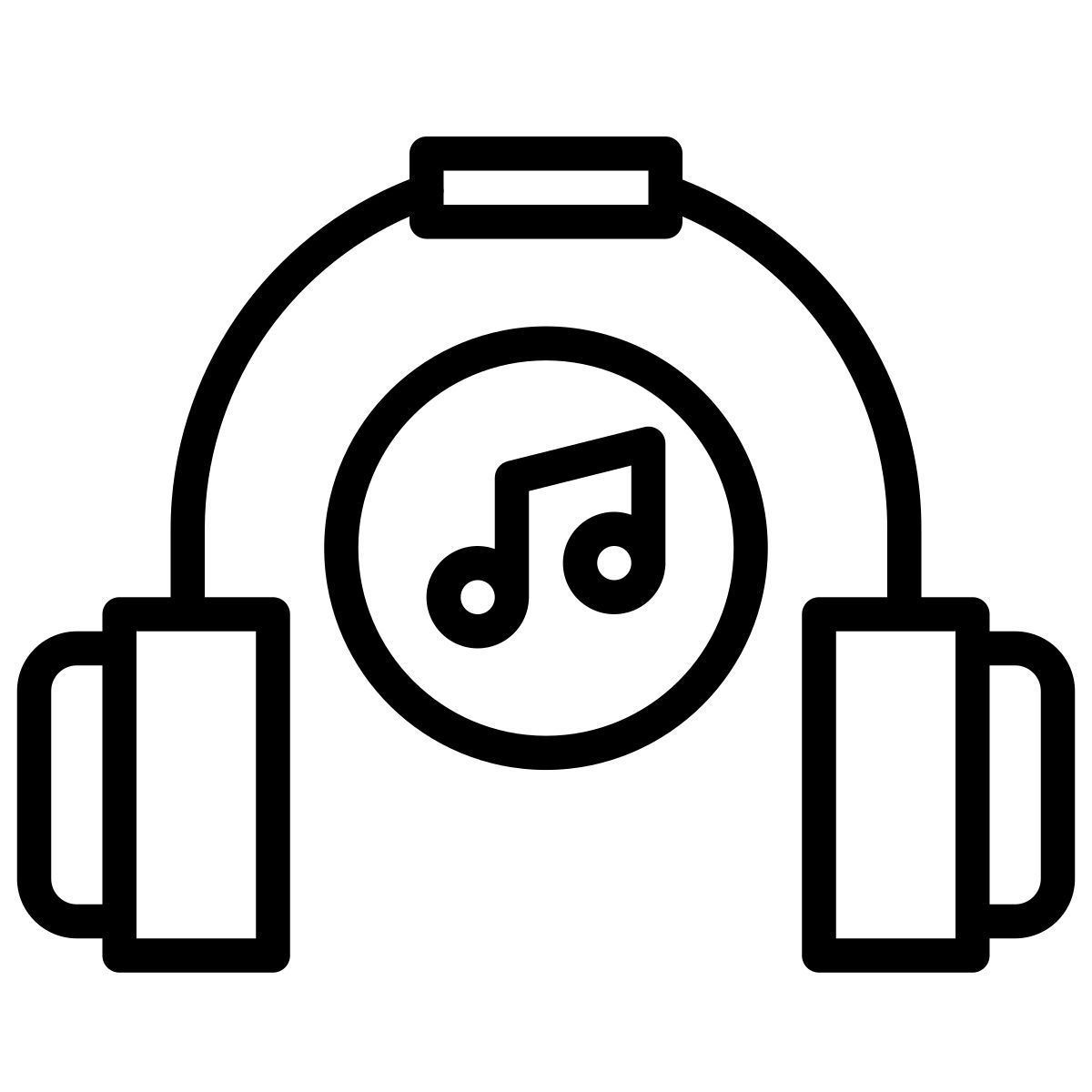 headphones music icon