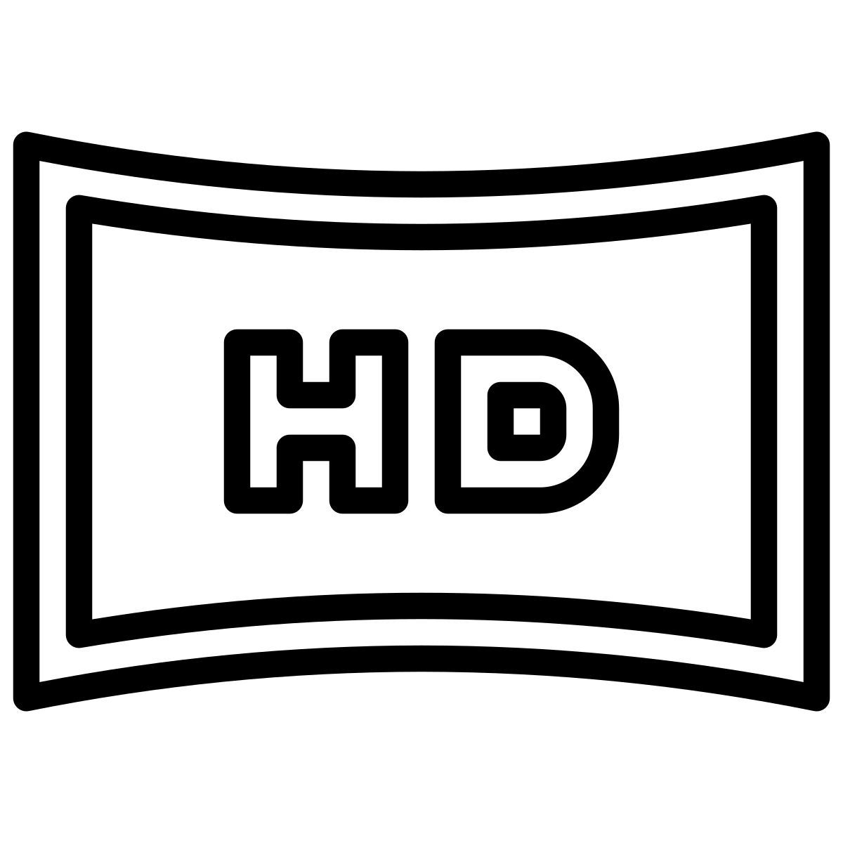 high definition icon