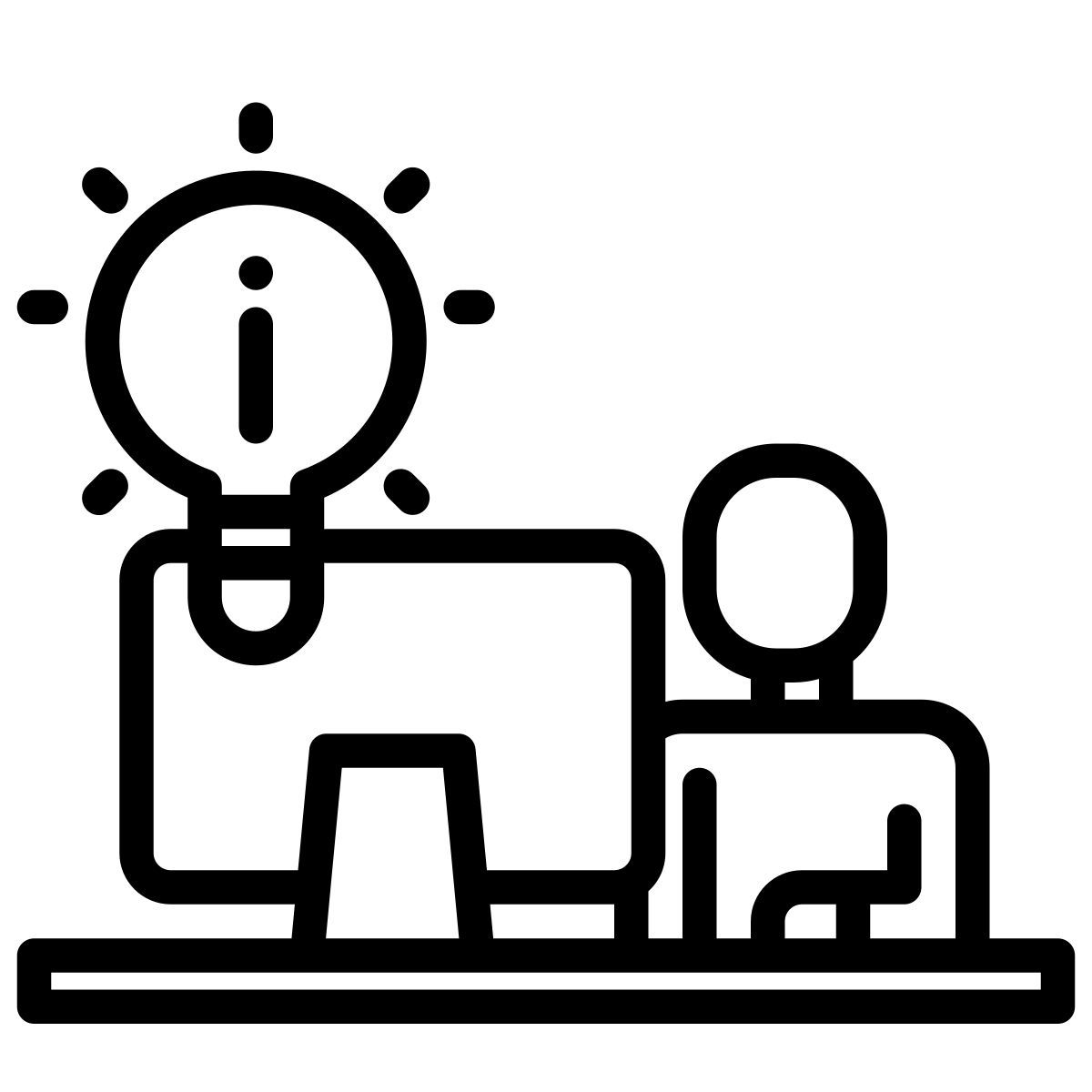 office worker icon