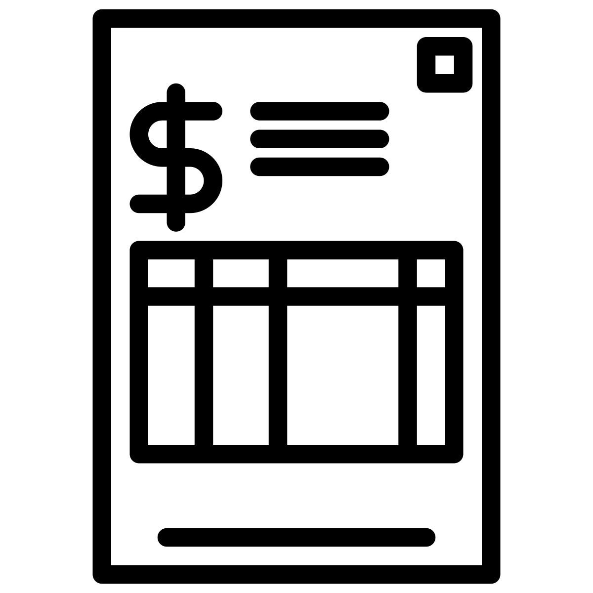 invoice icon