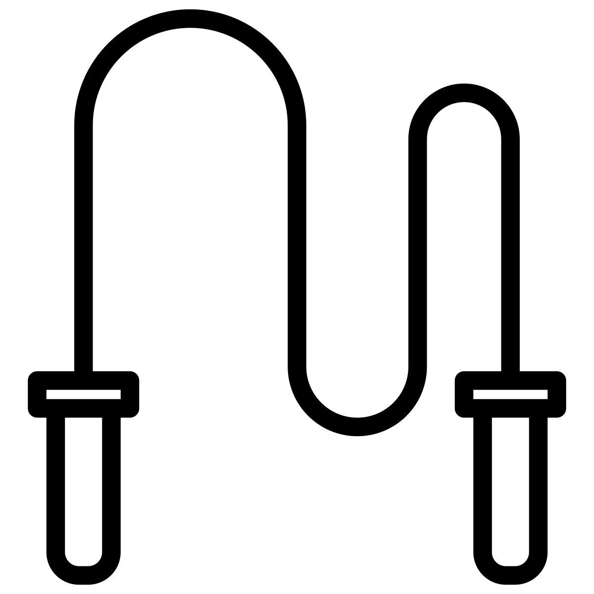 jumping rope icon