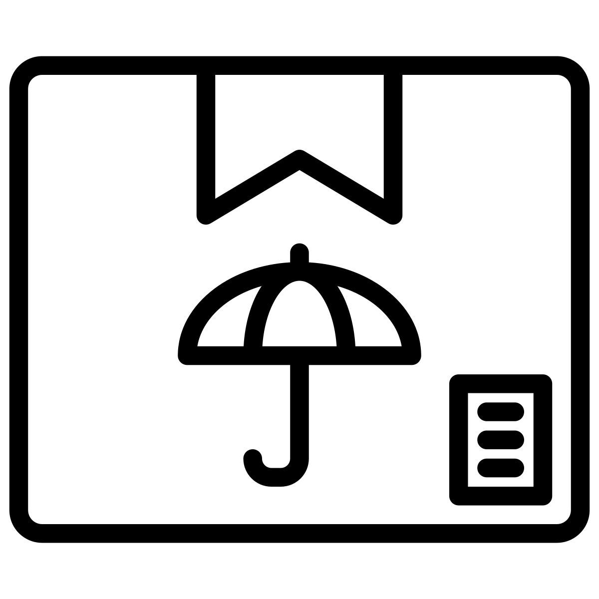 keep dry icon