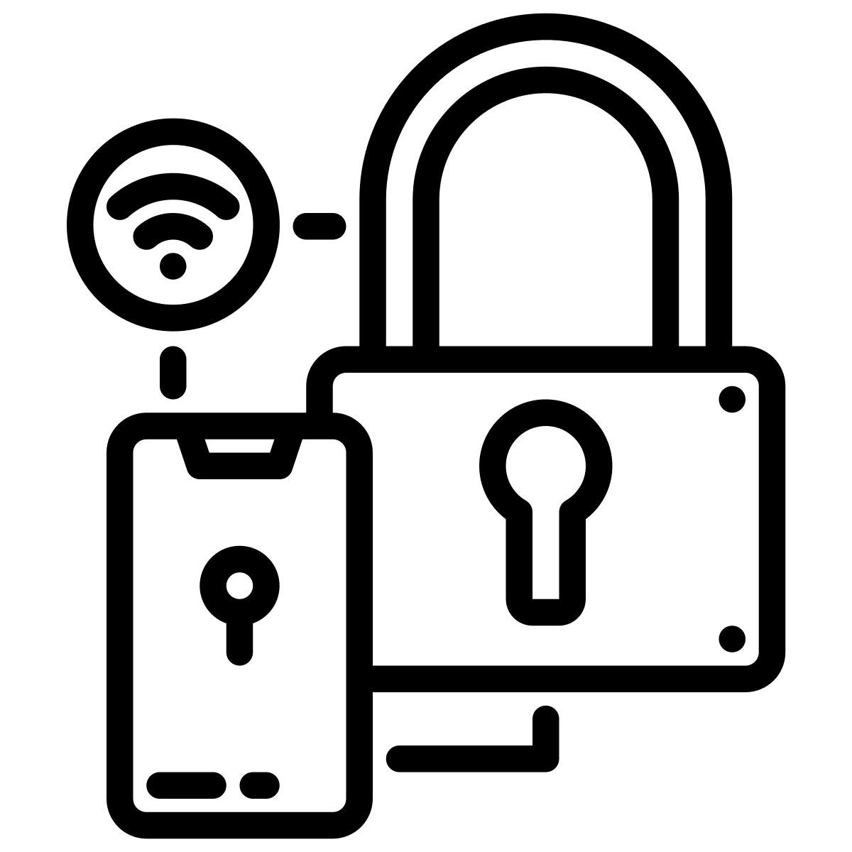 cerradura de llave icon