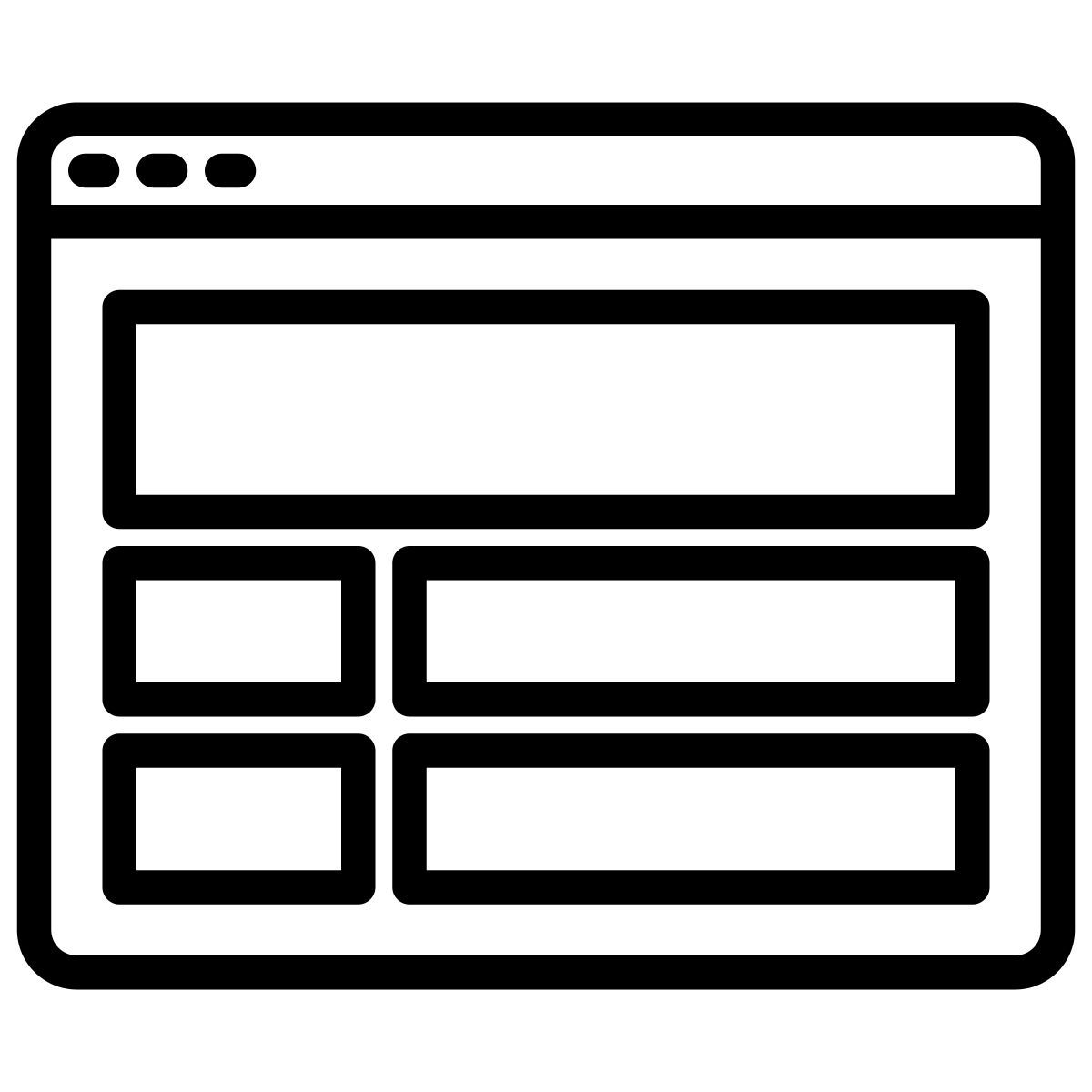 layout icon