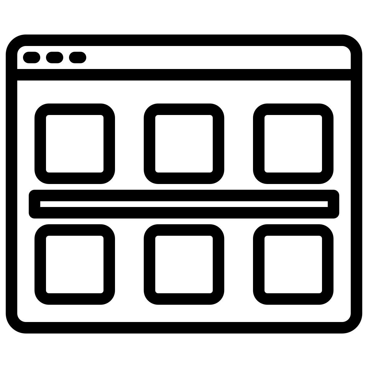 layout icon