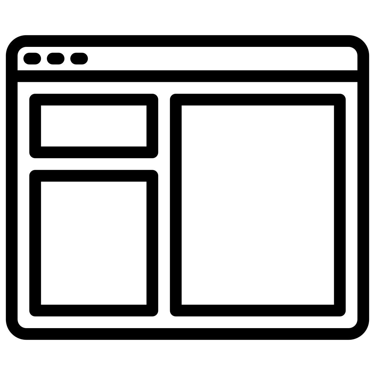 layout icon