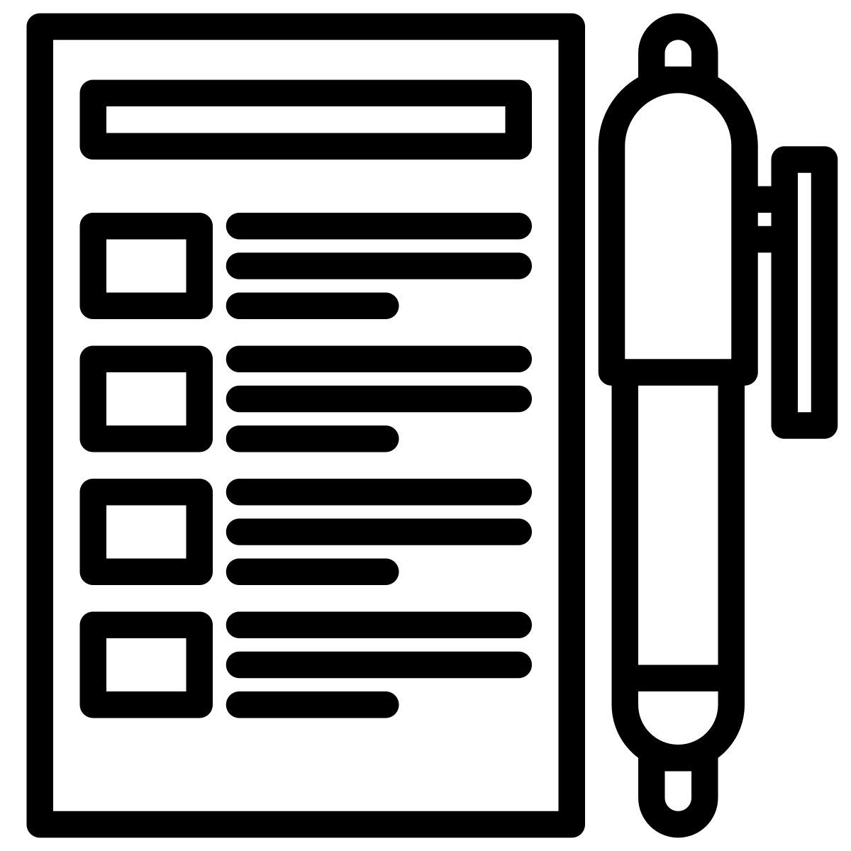 list icon
