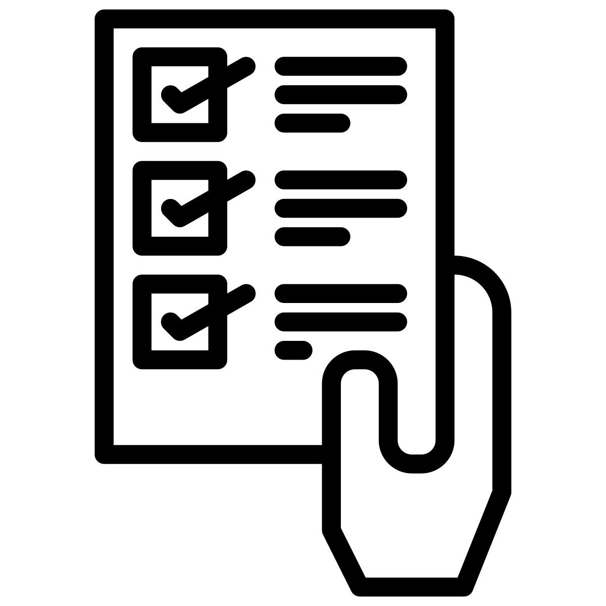 list icon