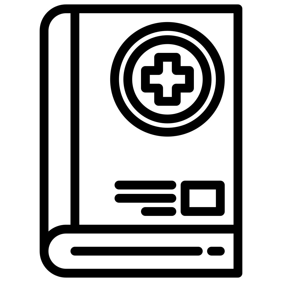 medical book icon