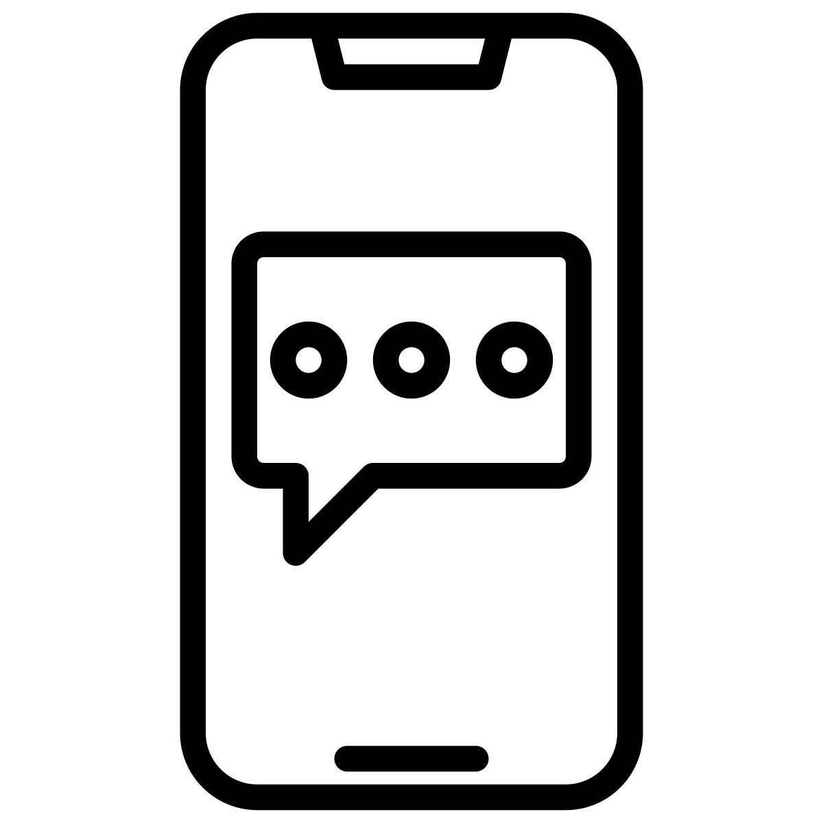 message icon