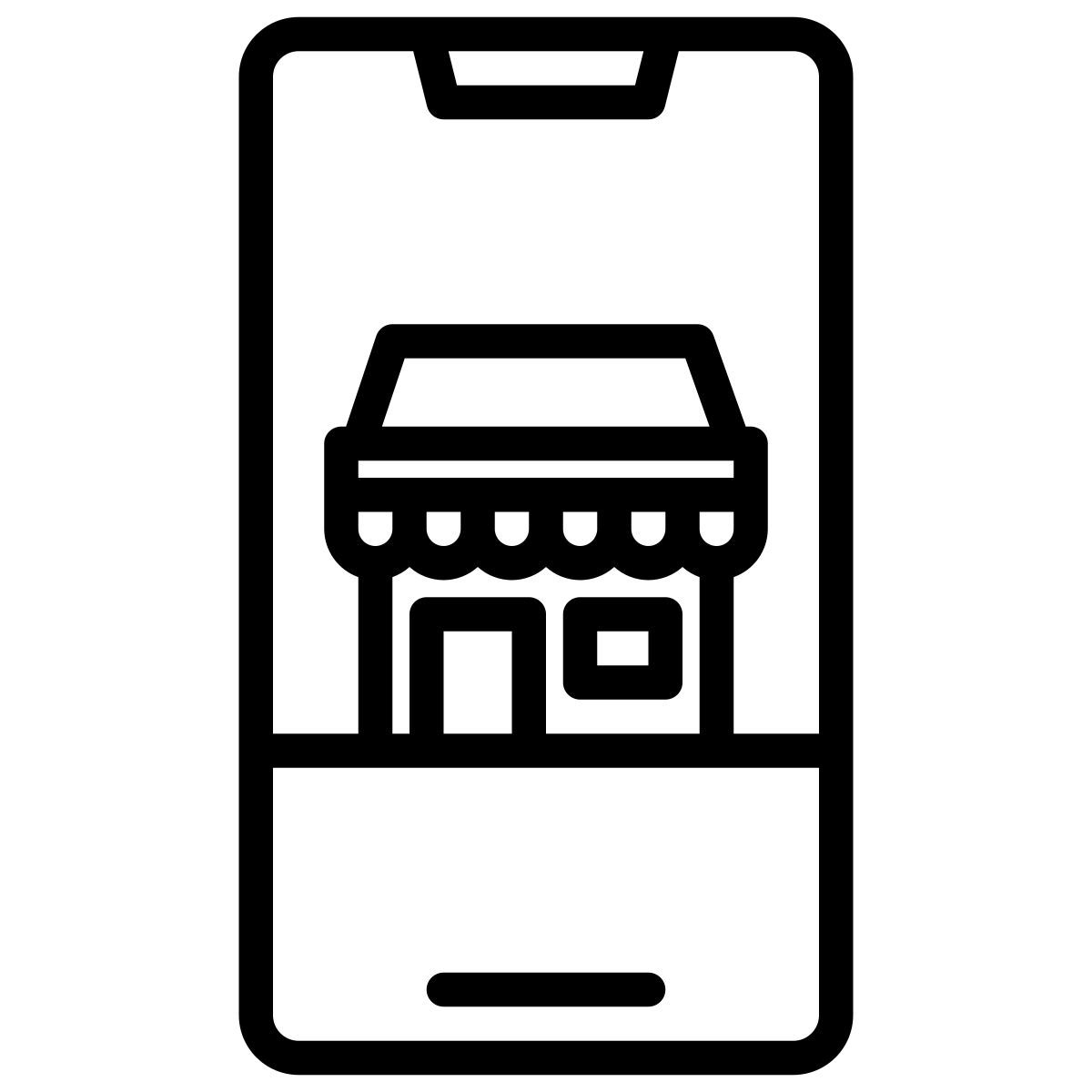 mobile store icon