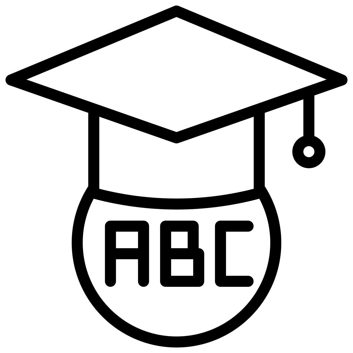 mortarboard icon