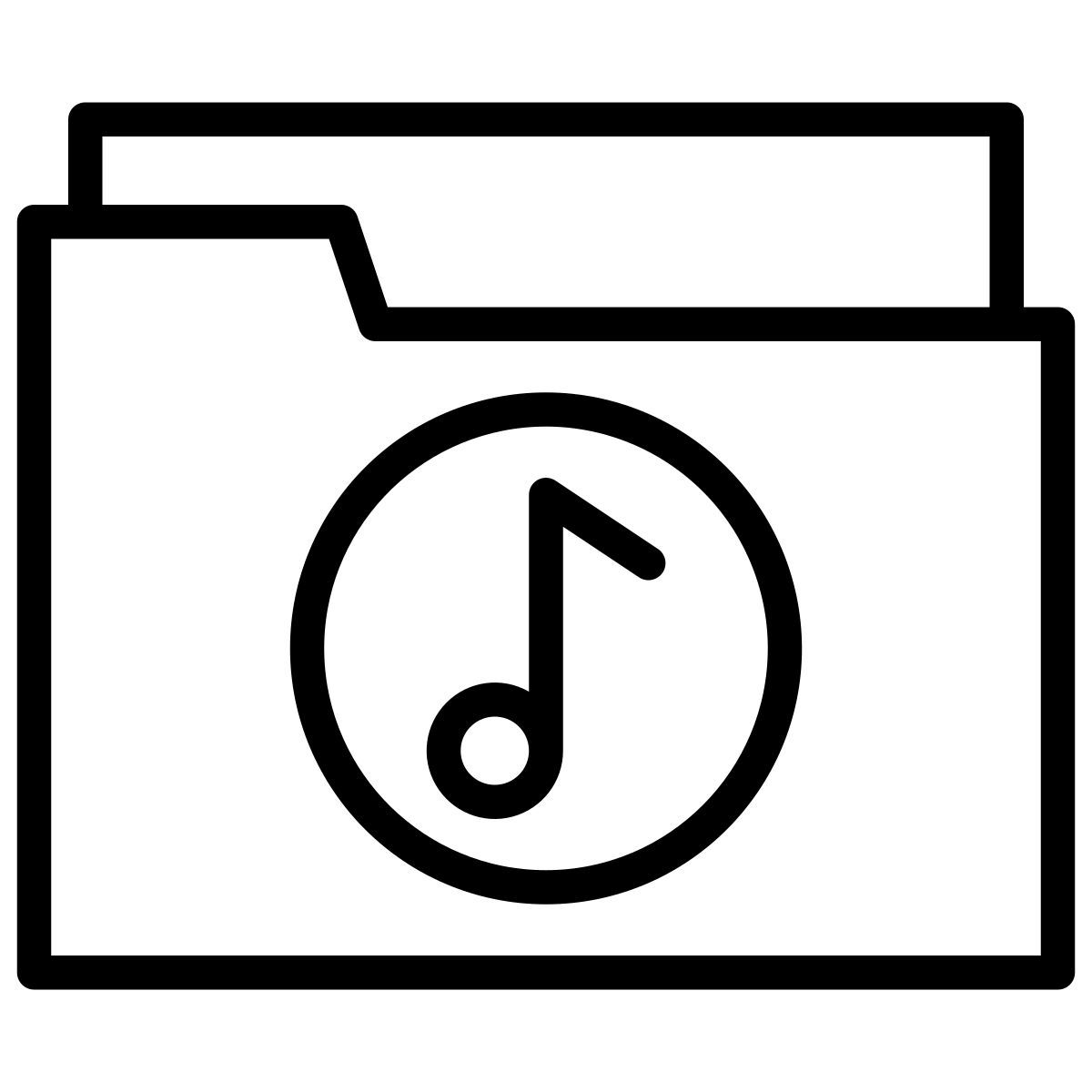 cartella musica icon