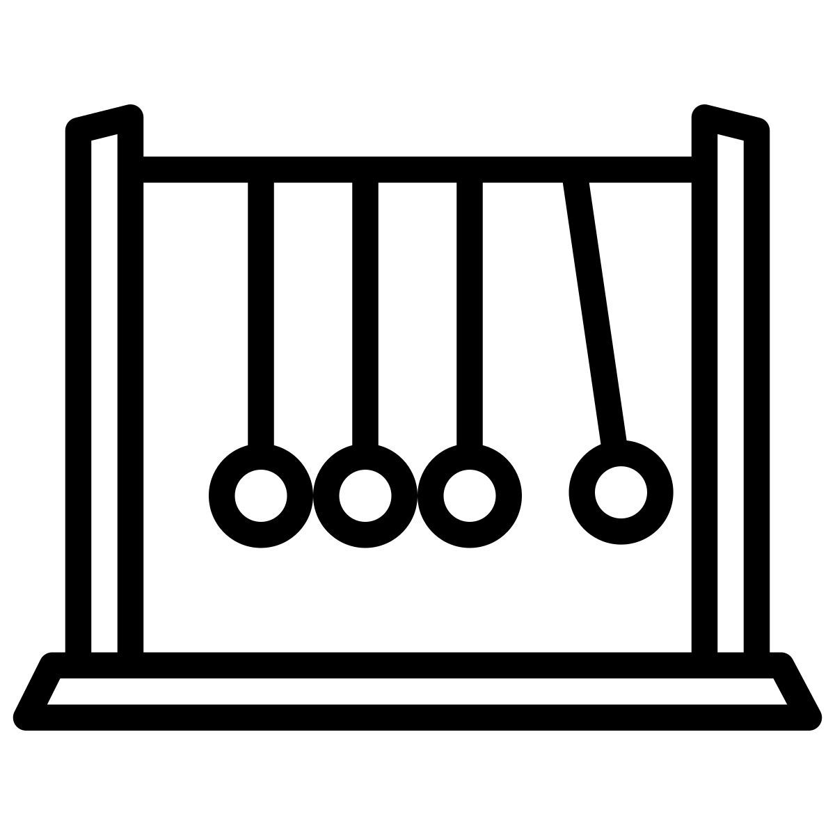 newton cradle icon