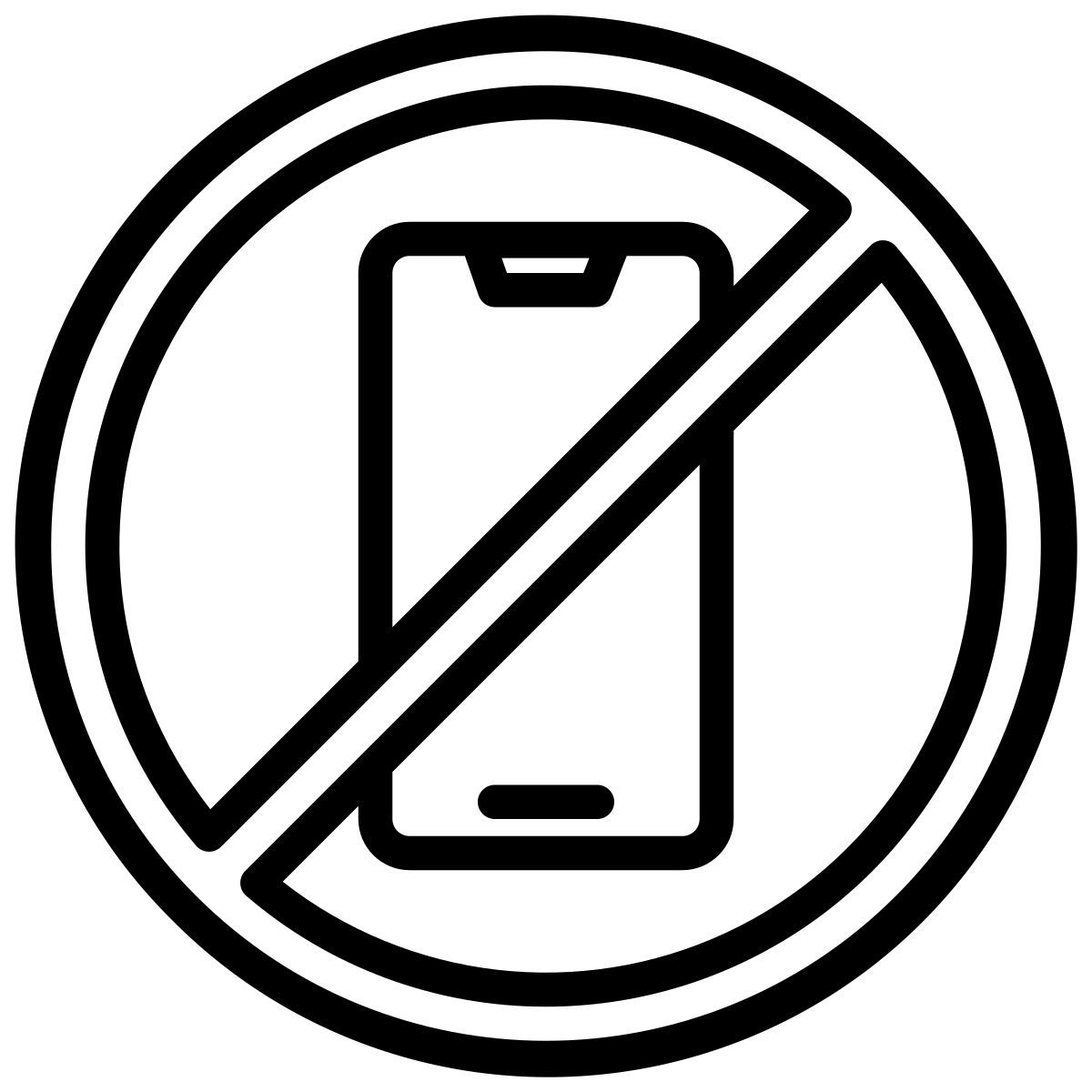 no phone icon