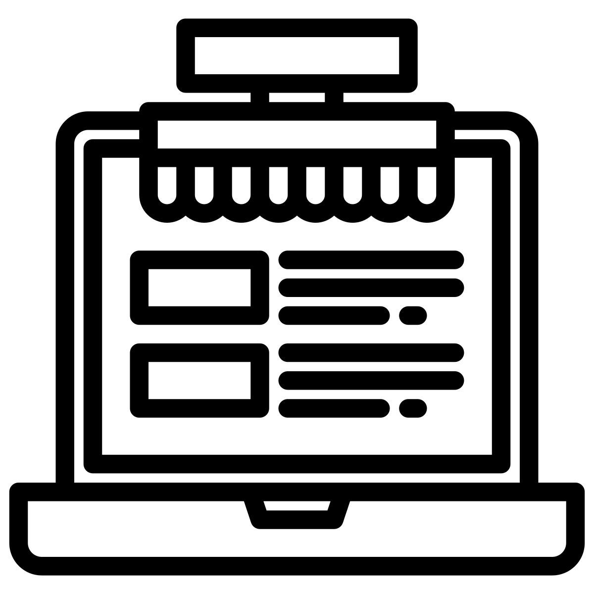 online shop icon