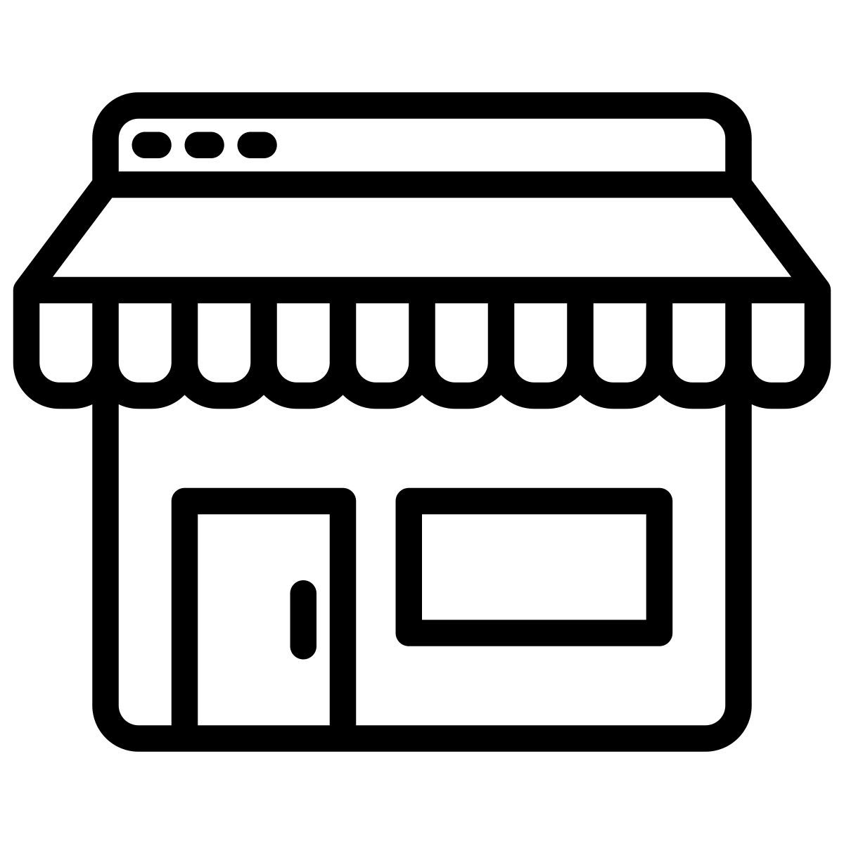 negozio online icon