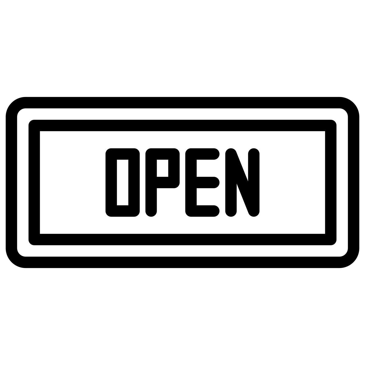 open icon