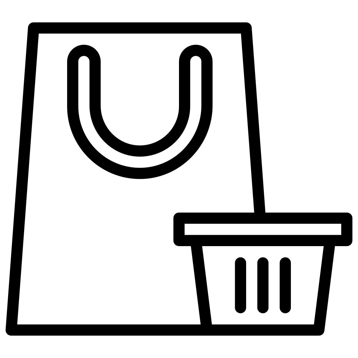 paper bag icon
