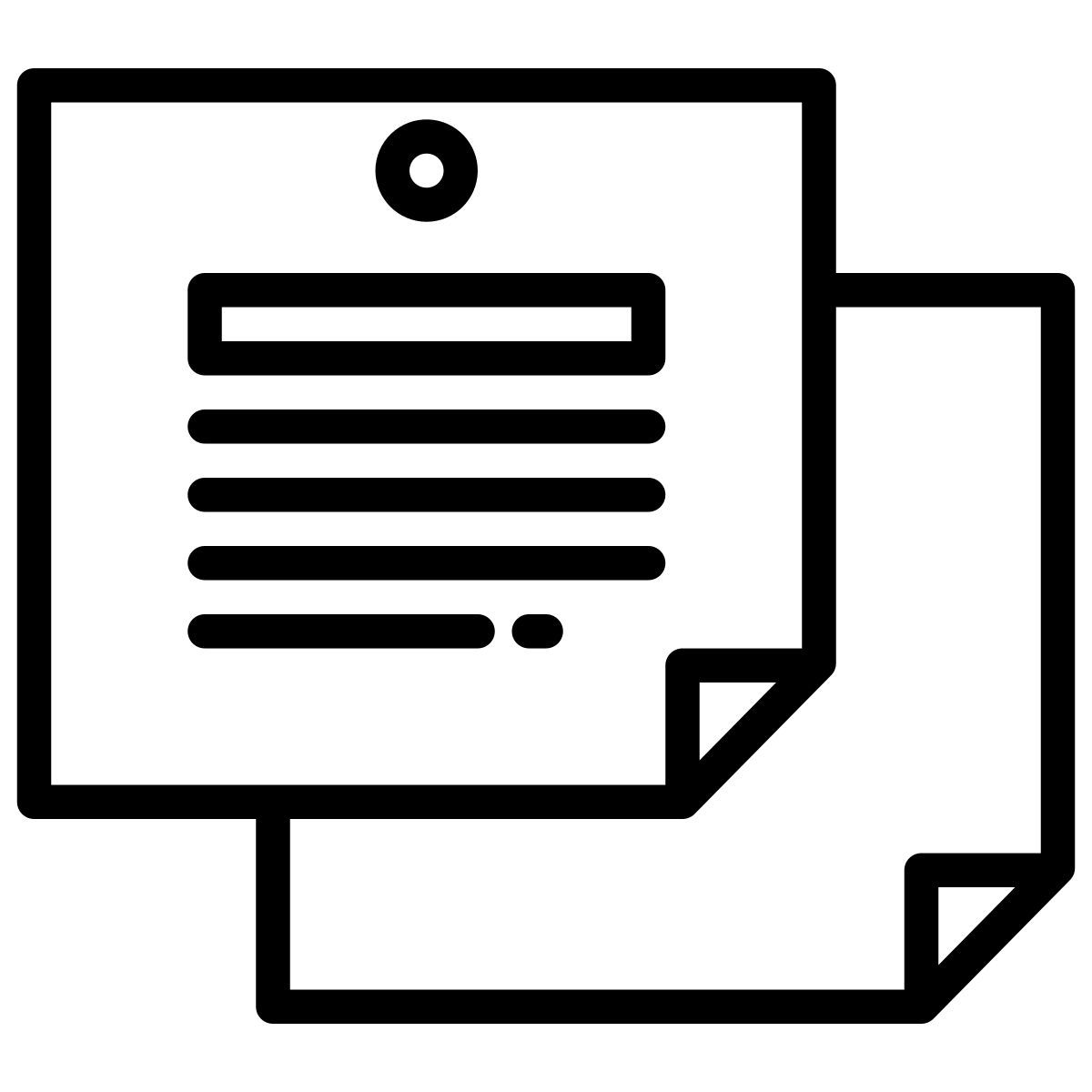paper note icon