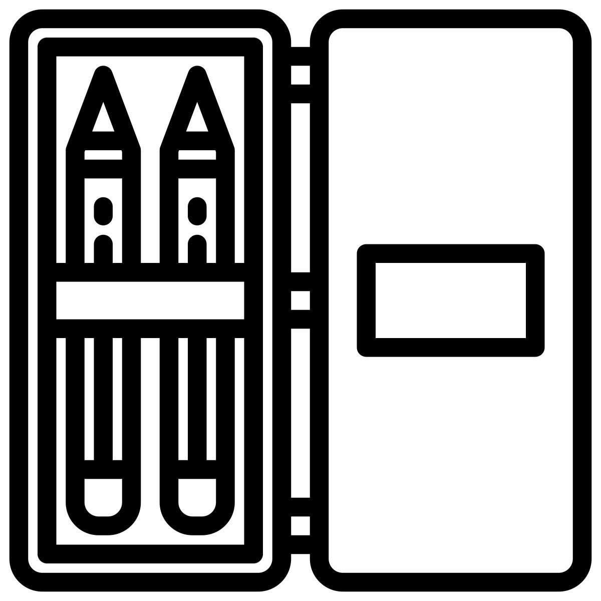pencil case icon