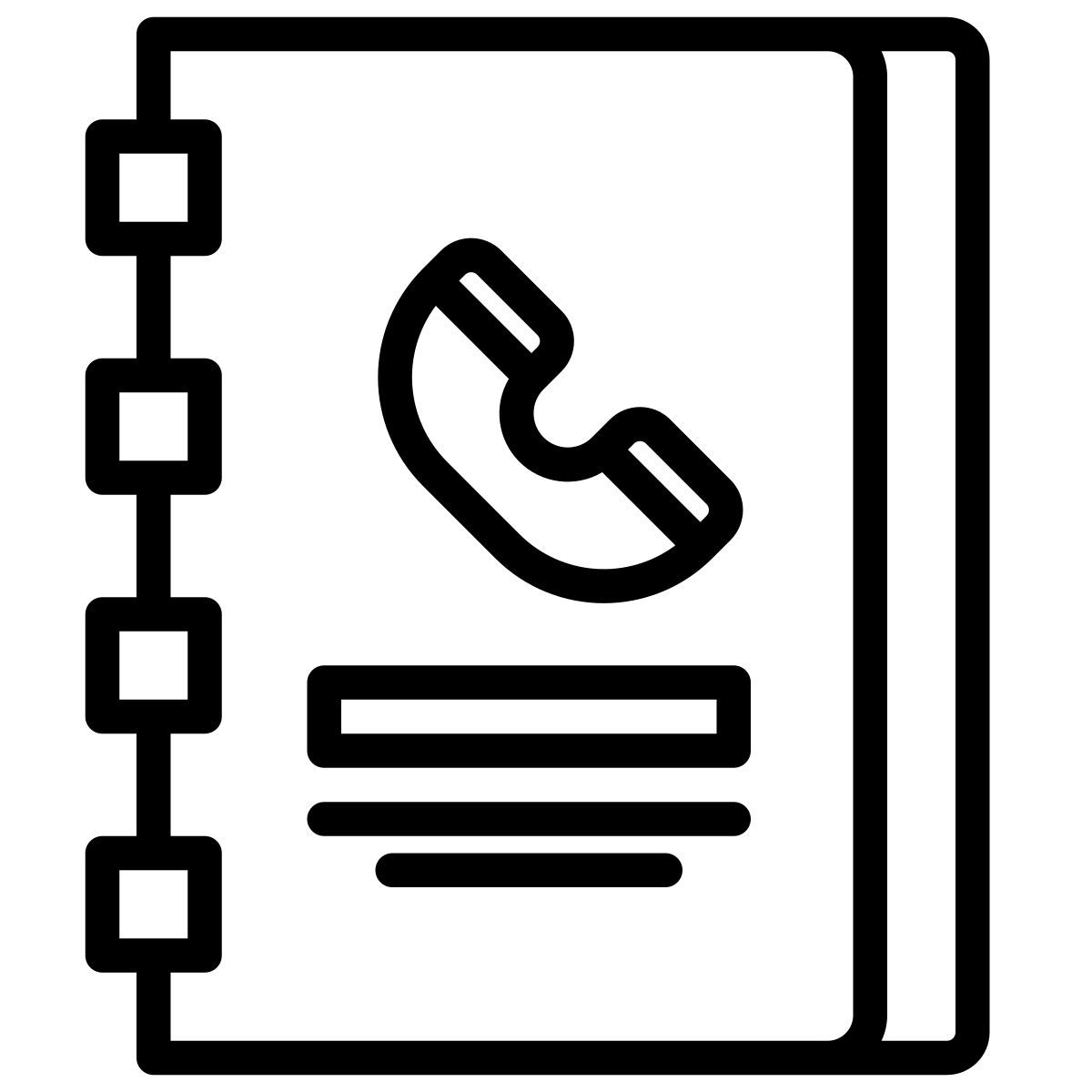 phone book icon