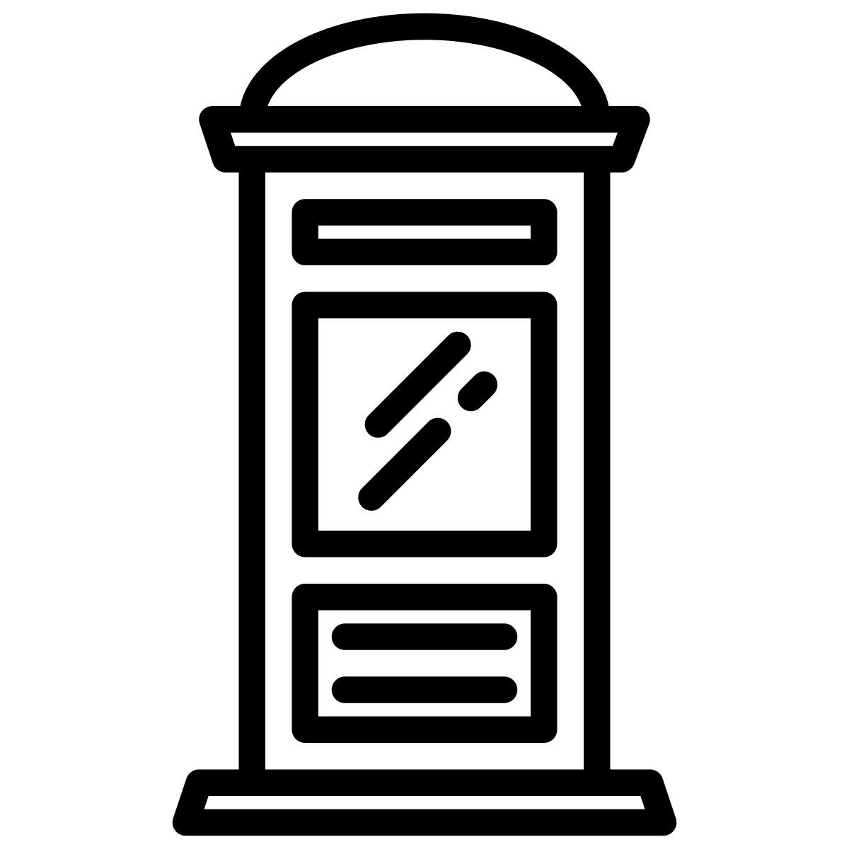 phone booth icon
