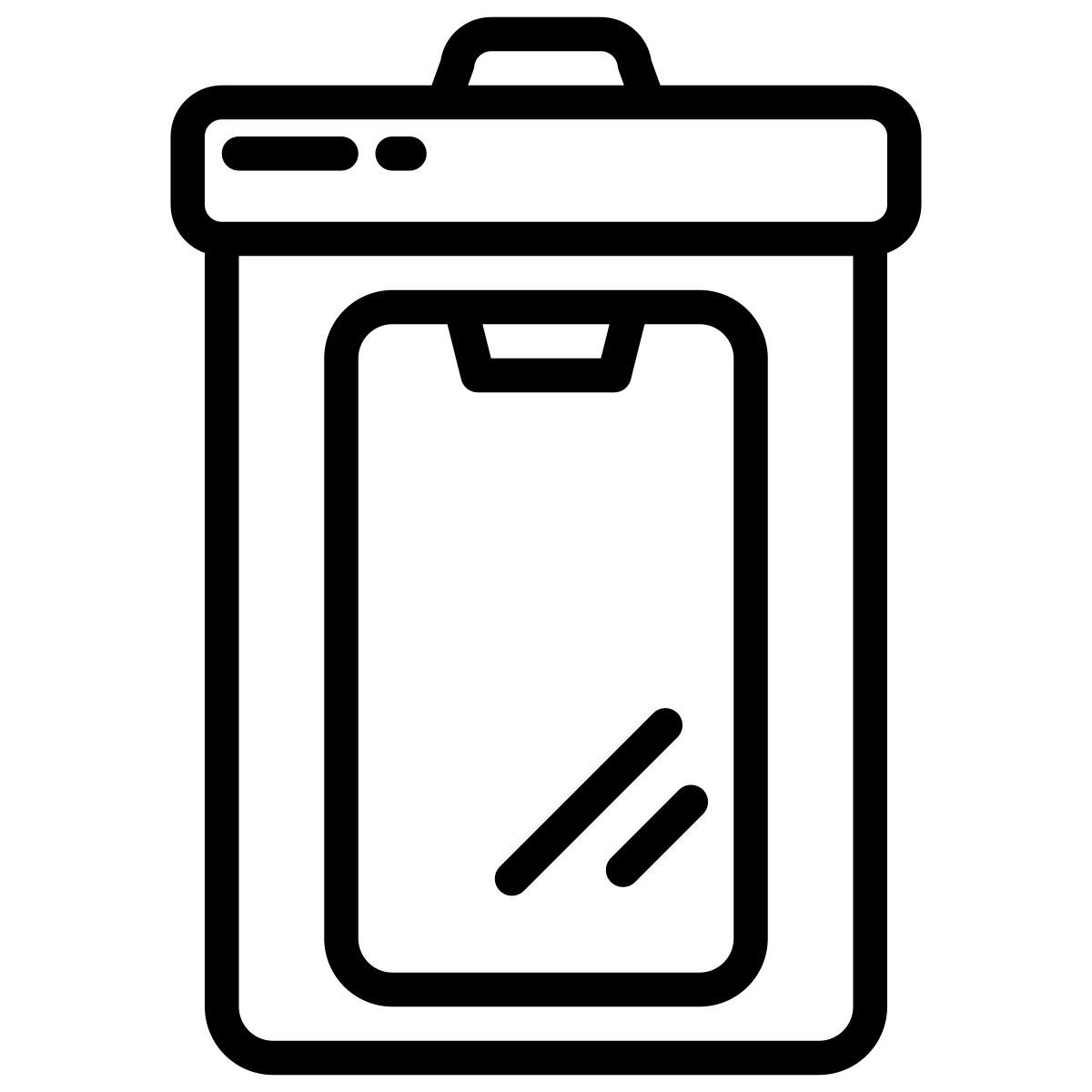 funda de teléfono icon
