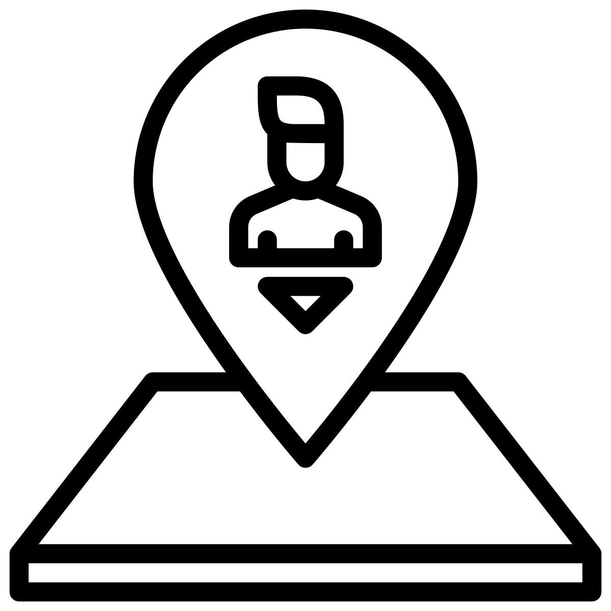 location pin icon