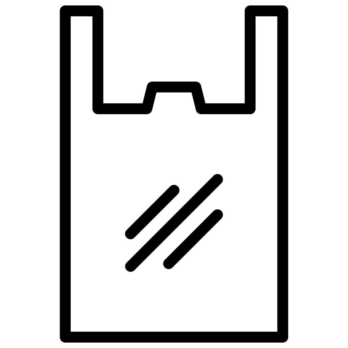 plastic bag icon