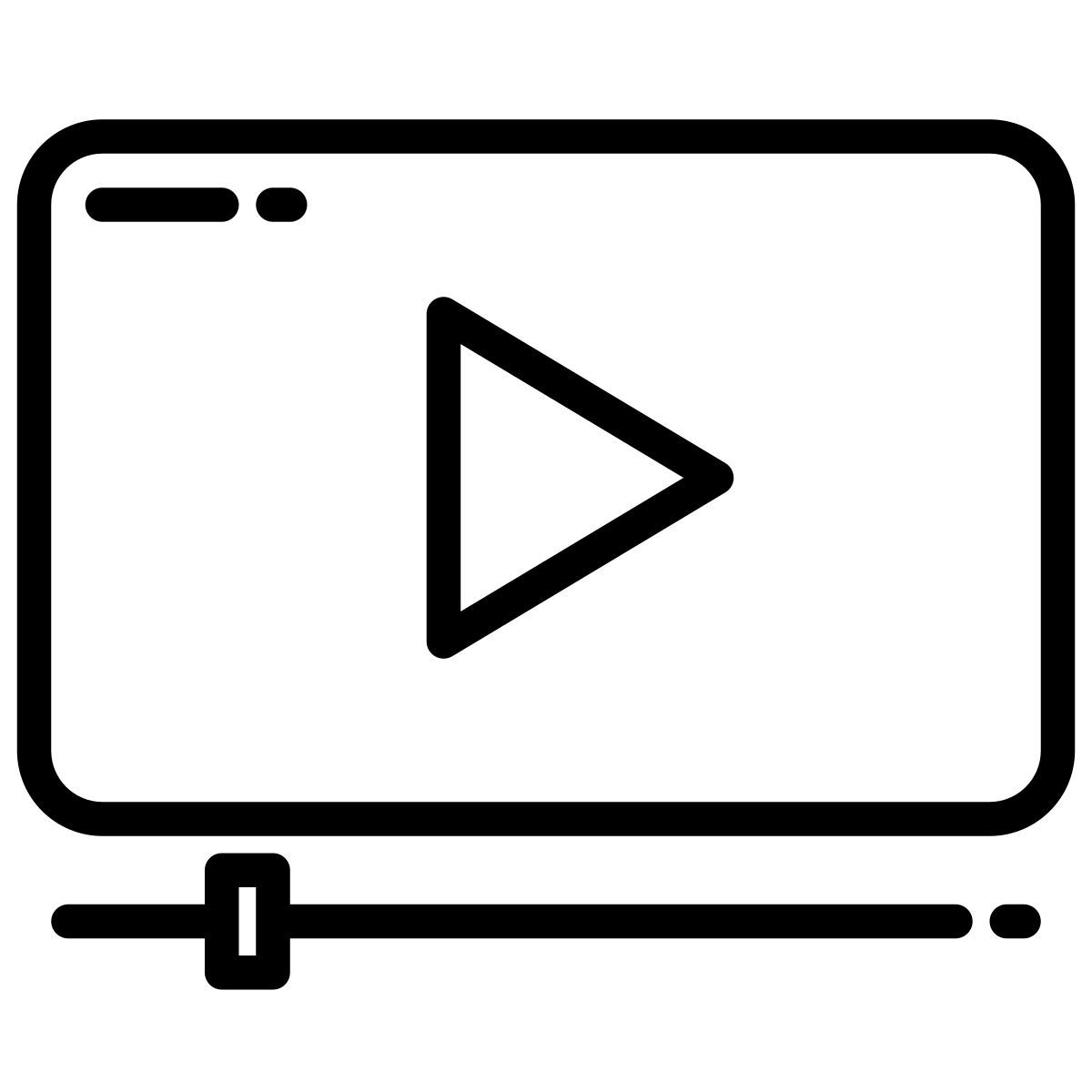 play button icon