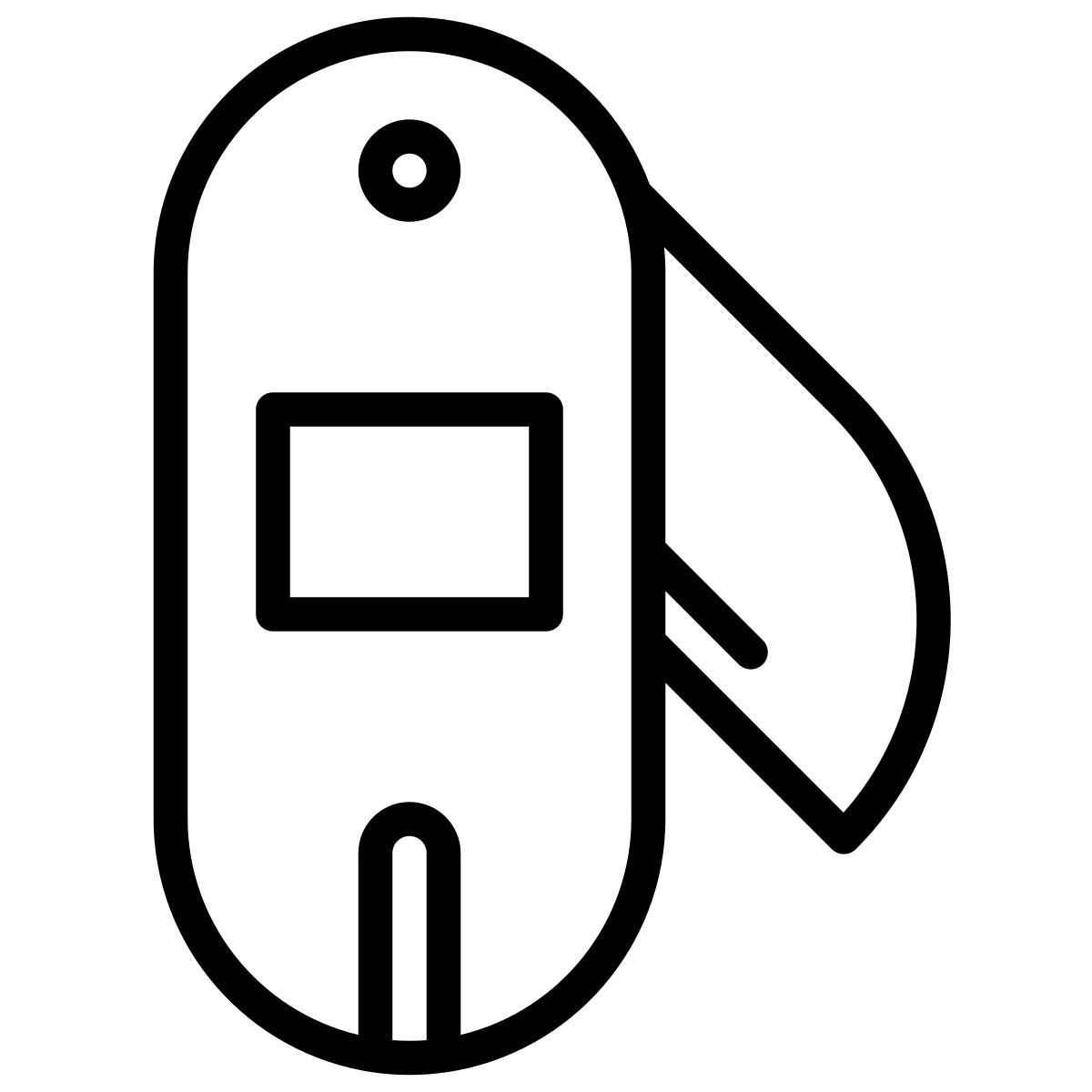 pocket knife icon