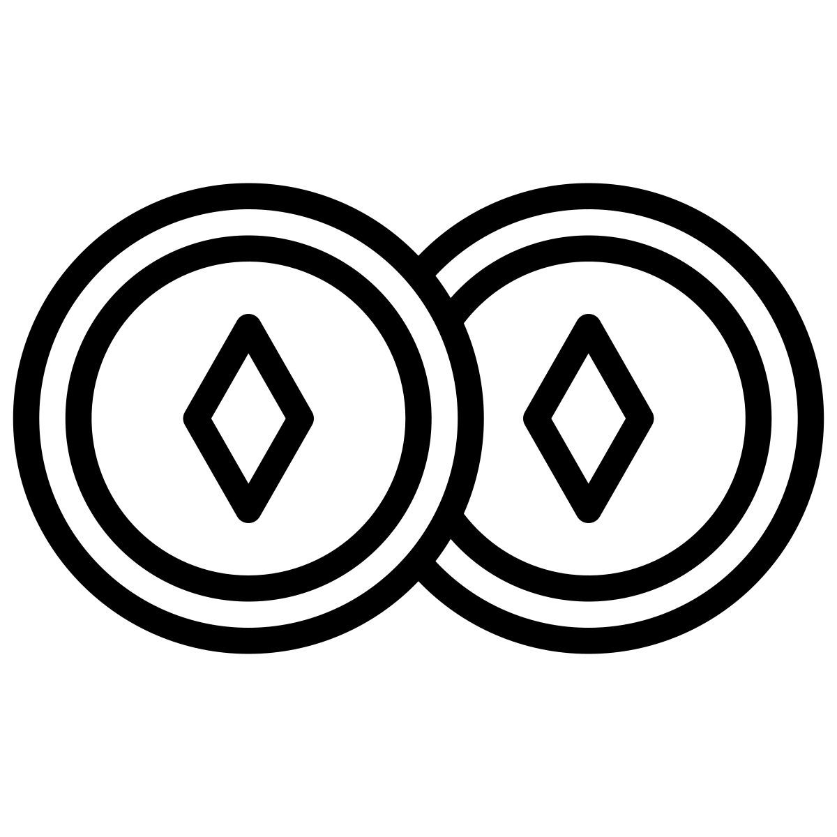 poker chip icon