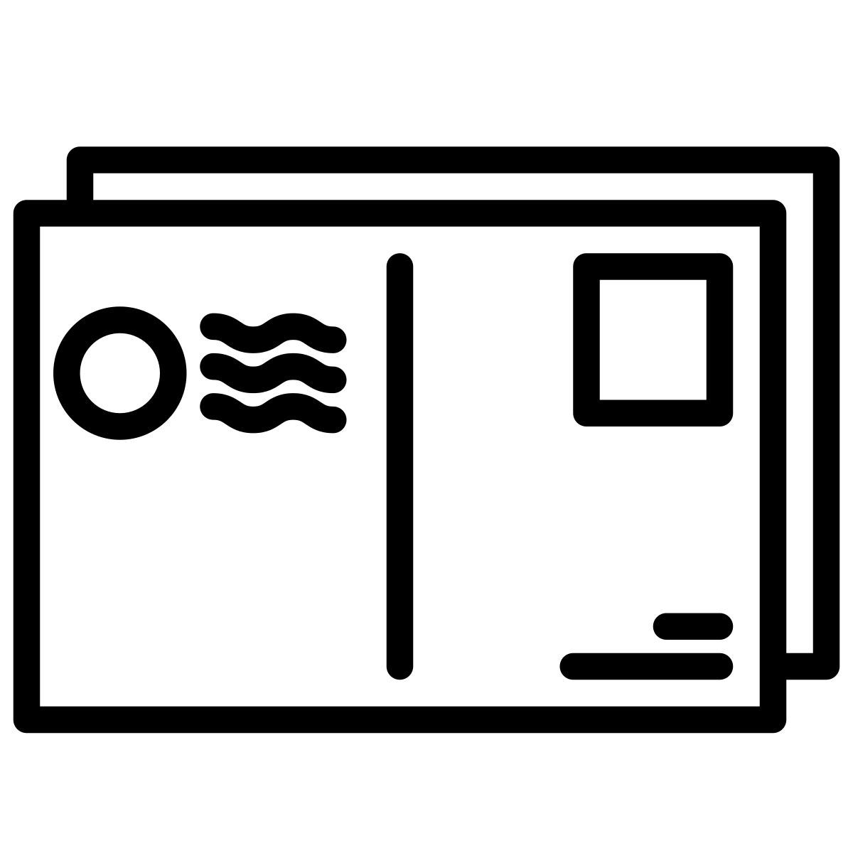 postkarte icon